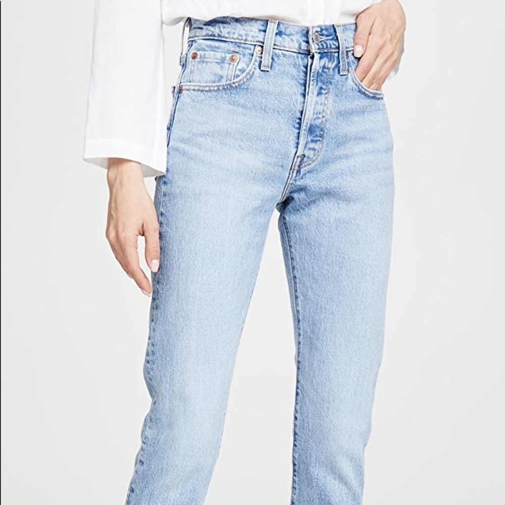 Levi’s 501 high rise skinny jeans